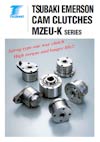 MZEU-K Series Cam Clutch catalog